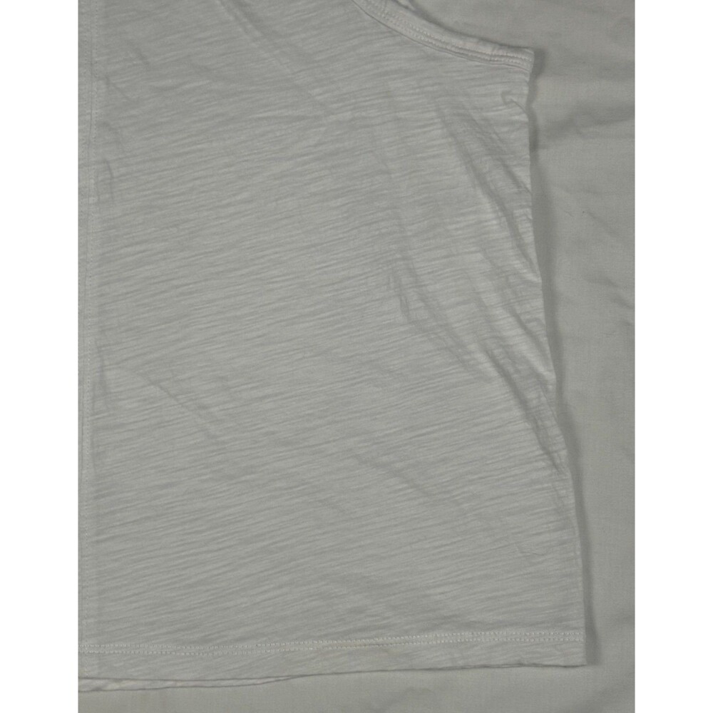 Athleta Essential Slub Tank Top Women’s Small White 100% Cotton Scoop Neck - Picture 10 of 15